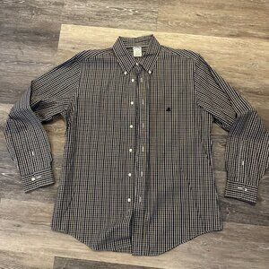 Brooks Brothers - Checkered Button-Down - Size L